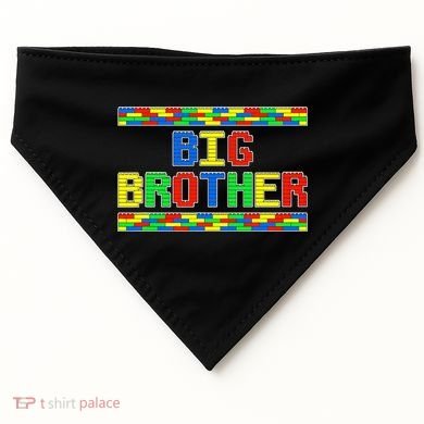 Big Brother Building Blocks Bricks USA-Made Doggie Bandana