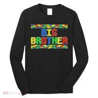 Big Brother Building Blocks Bricks Long Sleeve Shirt thumb 0