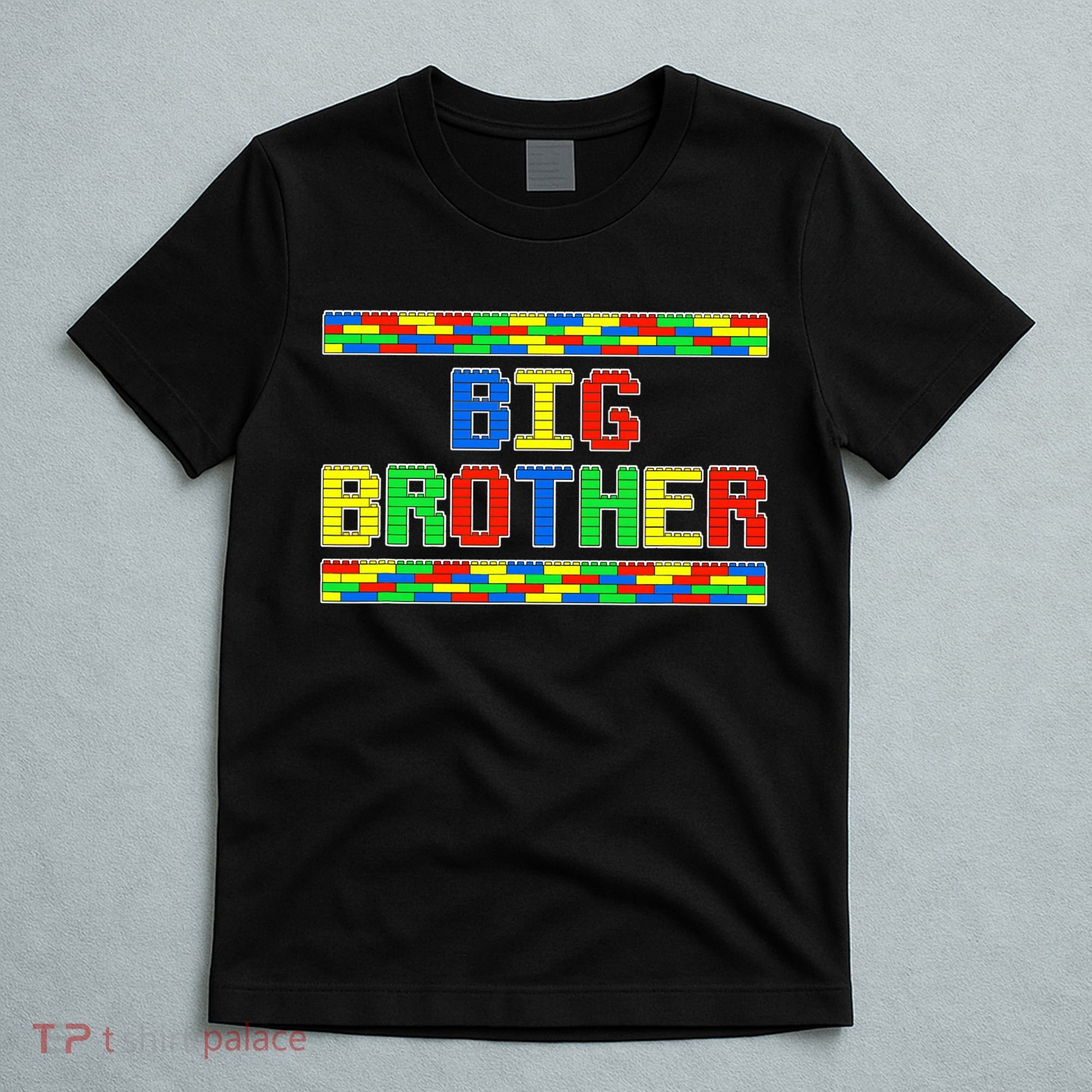 Big Brother Building Blocks Bricks T-Shirt