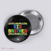 Big Brother Building Blocks Bricks Button thumb 0