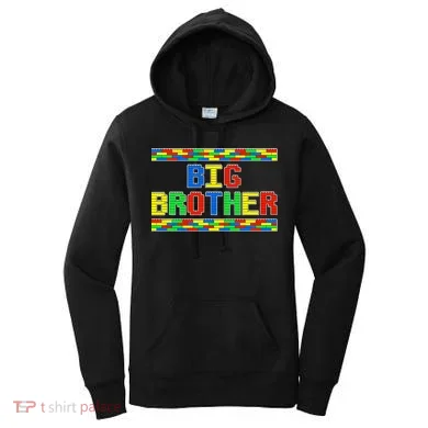 Big Brother Building Blocks Bricks Women's Hoodie