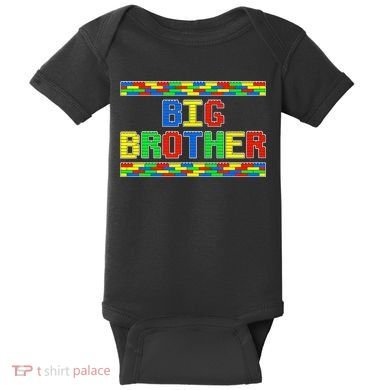 Big Brother Building Blocks Bricks Baby Bodysuit