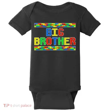 Big Brother Building Blocks Bricks Baby Bodysuit