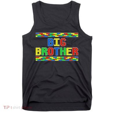Big Brother Building Blocks Bricks Tank Top