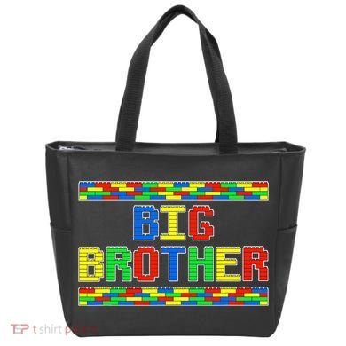Big Brother Building Blocks Bricks Tote Bag