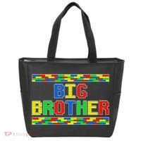 Big Brother Building Blocks Bricks Tote Bag thumb 0