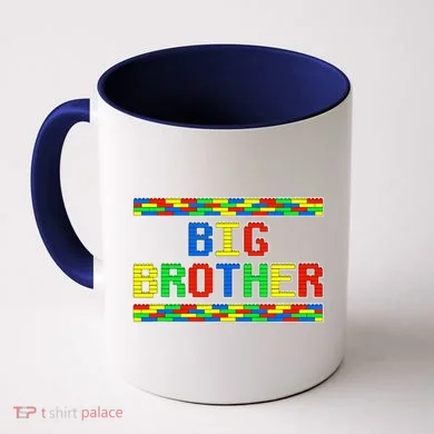 Big Brother Building Blocks Bricks Coffee Mug