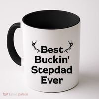 Best Buckin' Bonus Dad Ever Bonus Father Stepdad Great Gift Coffee Mug thumb 0
