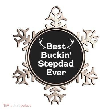 Best Buckin' Bonus Dad Ever Bonus Father Stepdad Great Gift Ornament