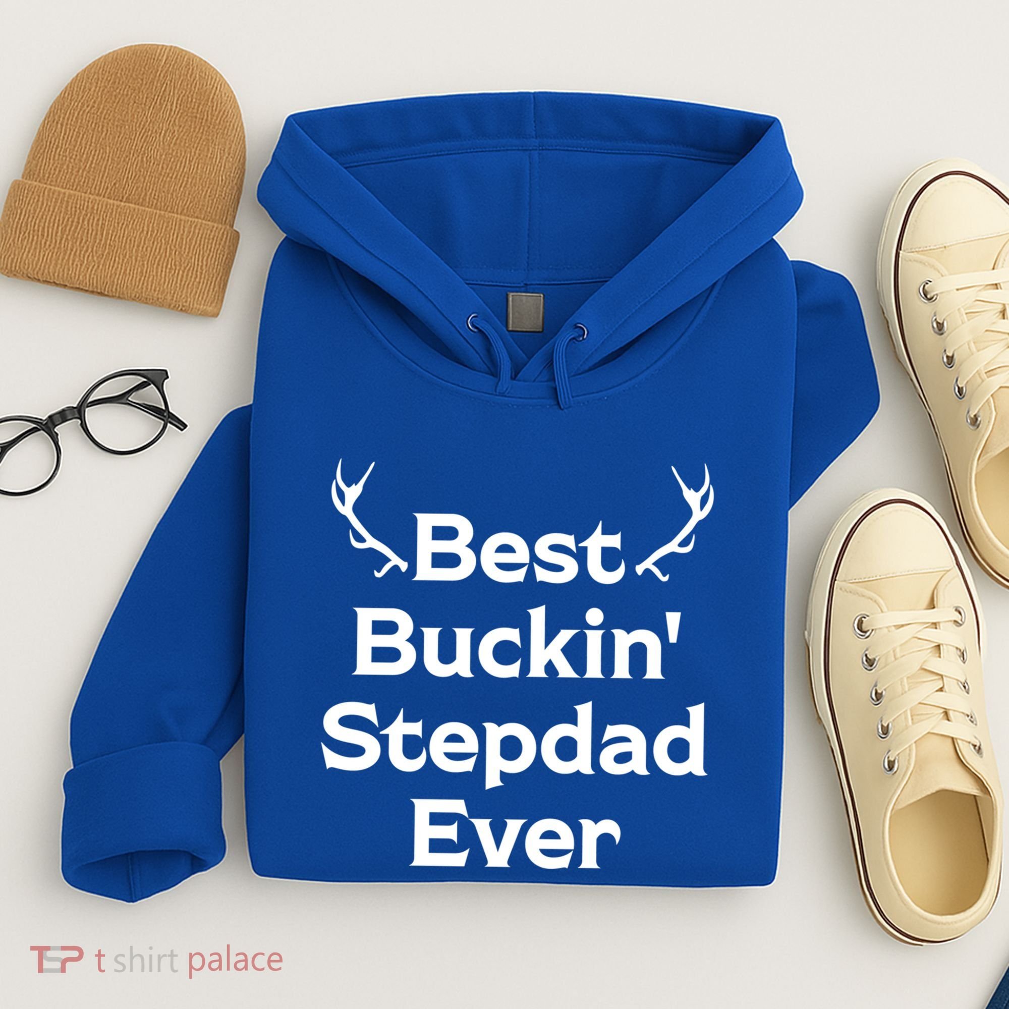 Best Buckin' Bonus Dad Ever Bonus Father Stepdad Great Gift Hoodie