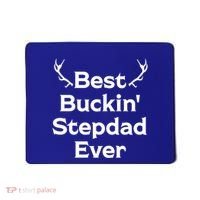 Best Buckin' Bonus Dad Ever Bonus Father Stepdad Great Gift Mousepad thumb 0