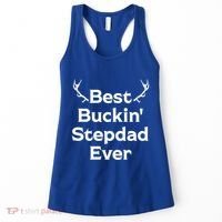 Best Buckin' Bonus Dad Ever Bonus Father Stepdad Great Gift Women's Tank Top thumb 0
