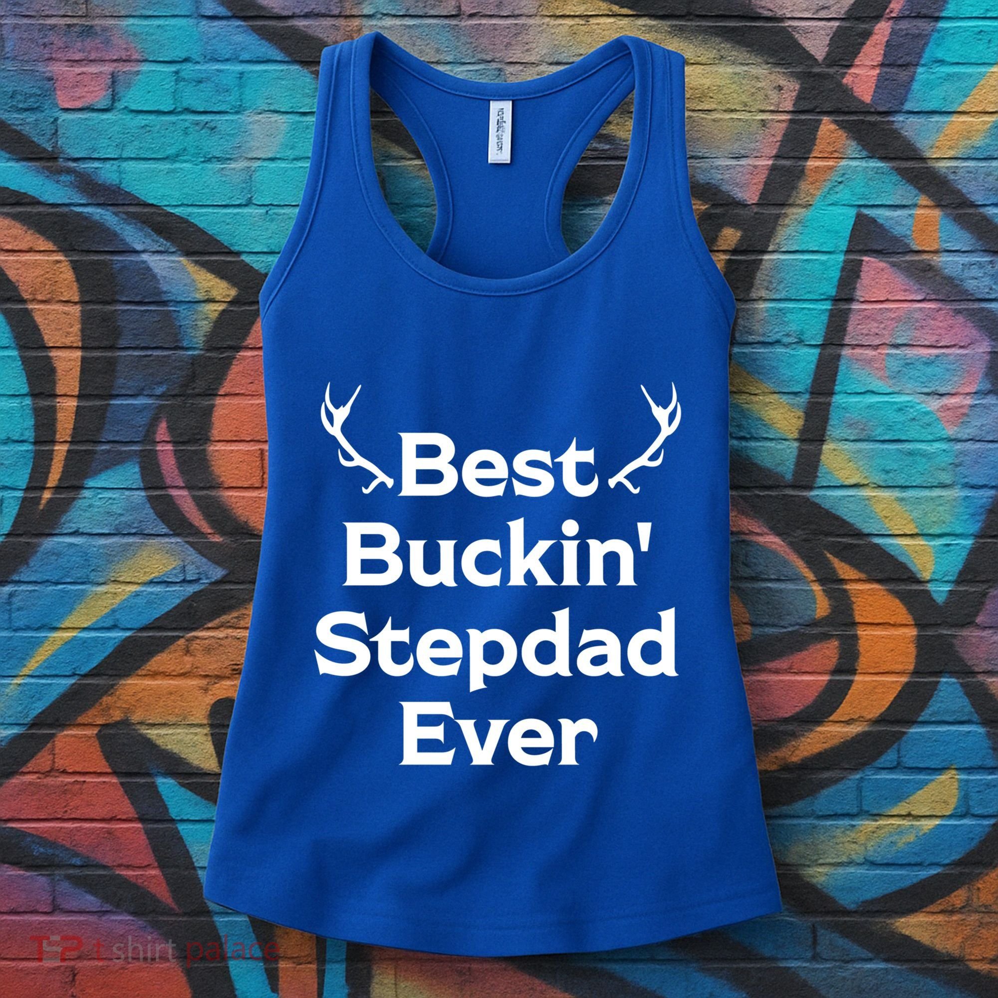 Best Buckin' Bonus Dad Ever Bonus Father Stepdad Great Gift Women's Tank Top