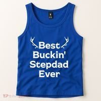 Best Buckin' Bonus Dad Ever Bonus Father Stepdad Great Gift Tank Top thumb 2