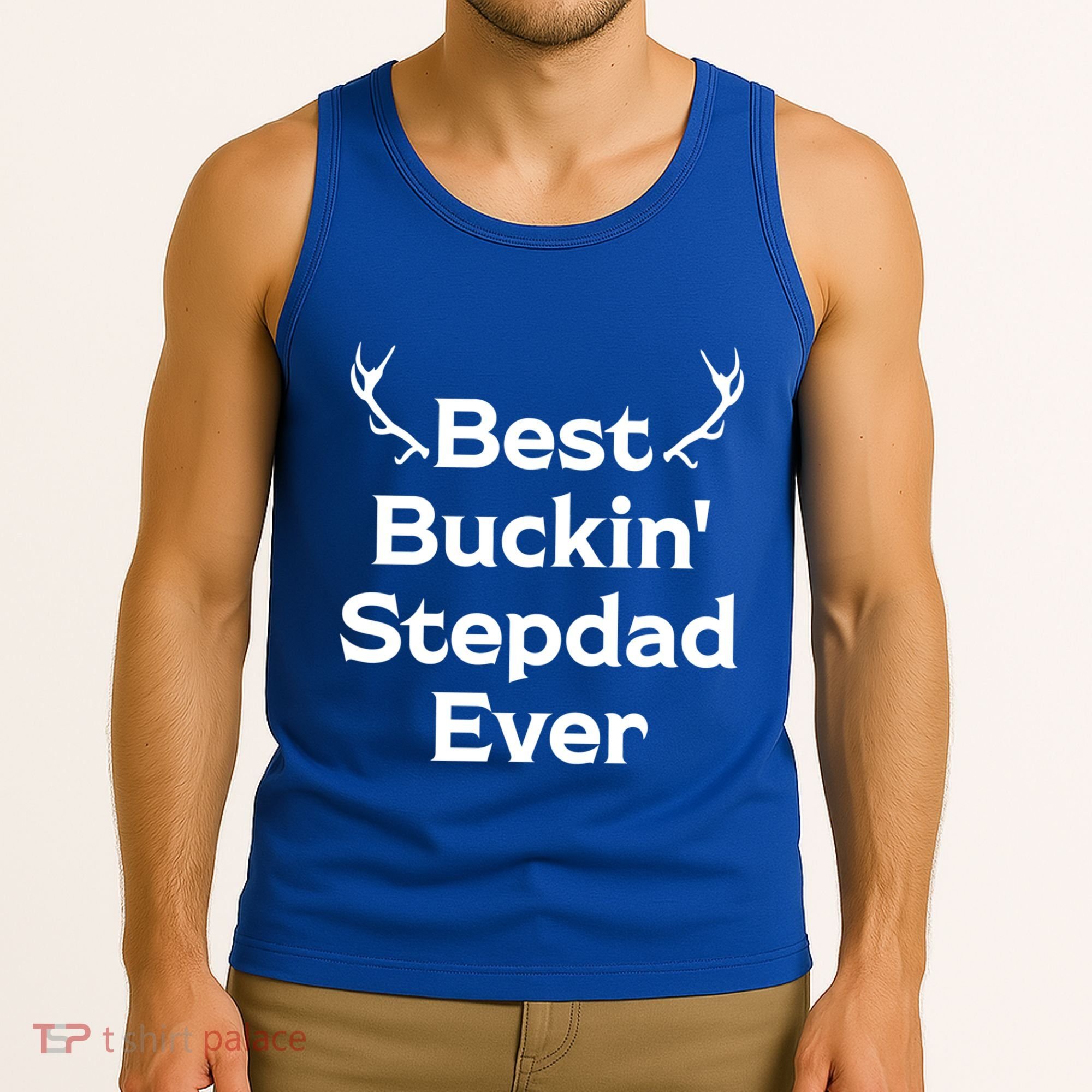Best Buckin' Bonus Dad Ever Bonus Father Stepdad Great Gift Tank Top