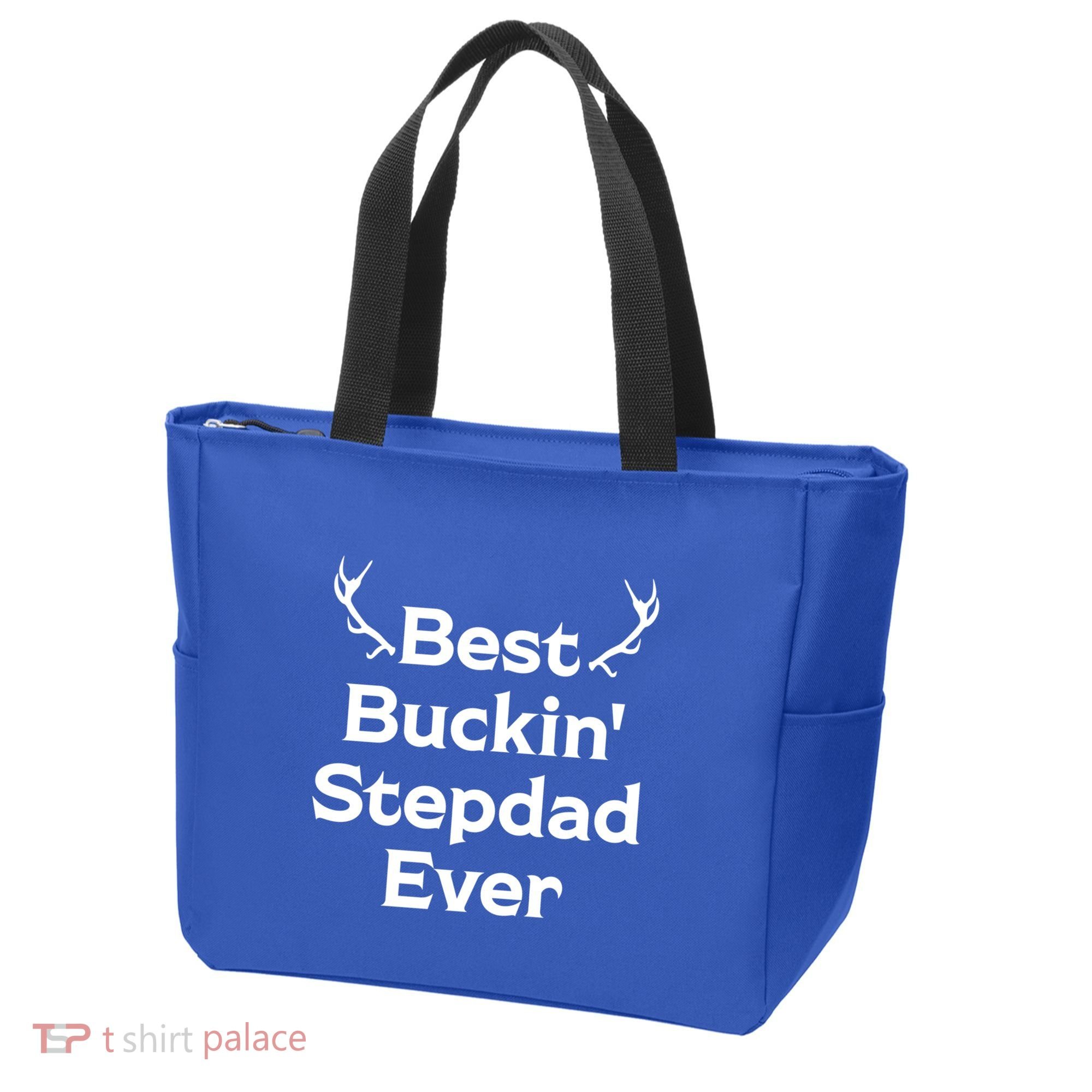 Best Buckin' Bonus Dad Ever Bonus Father Stepdad Great Gift Tote Bag