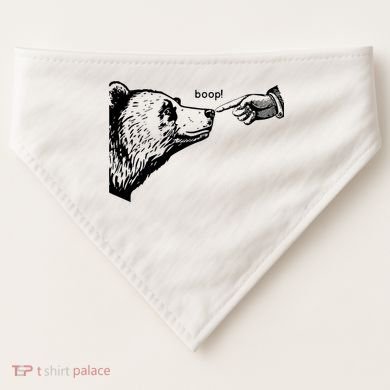 Boop Bear USA-Made Doggie Bandana