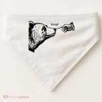 Boop Bear USA-Made Doggie Bandana thumb 0