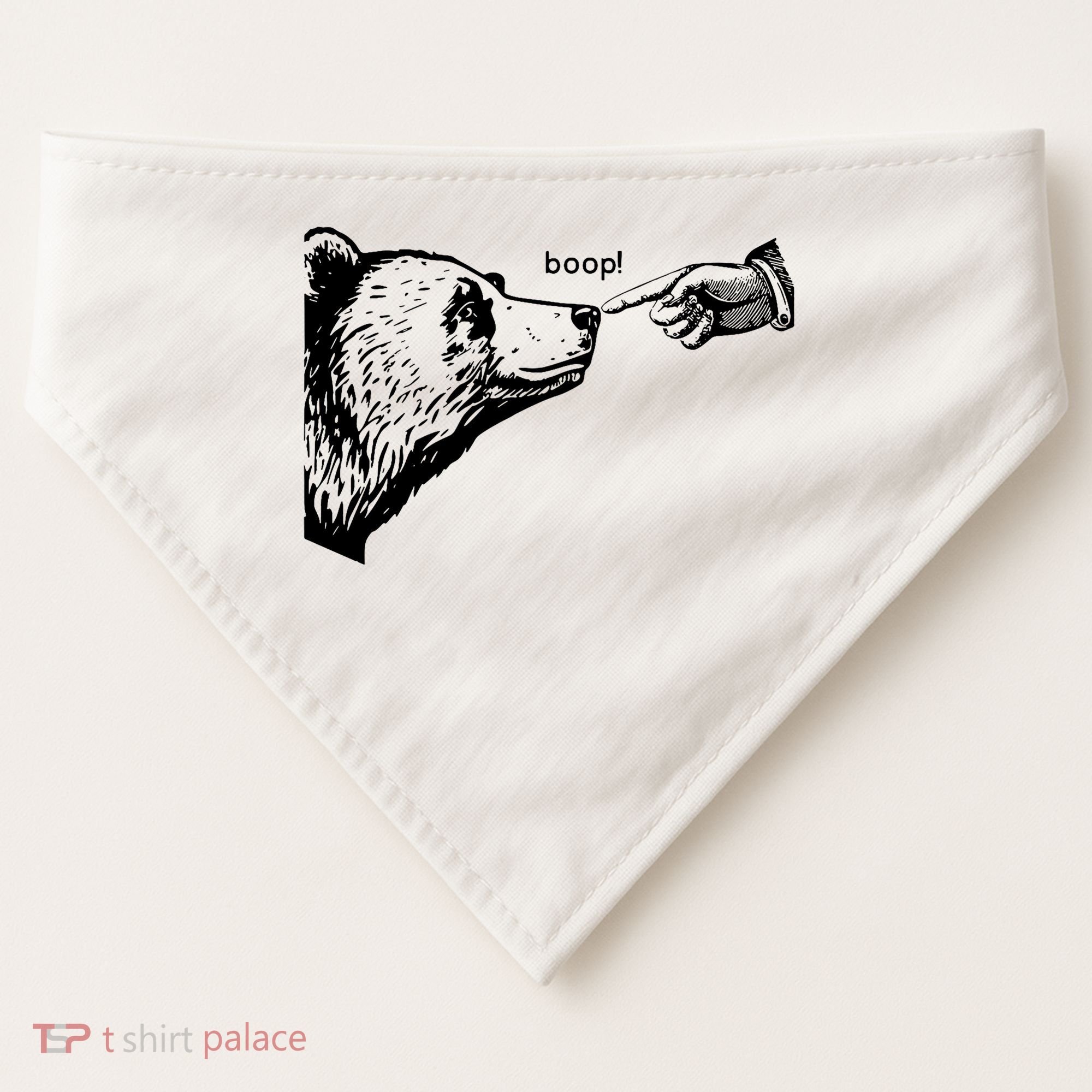 Boop Bear USA-Made Doggie Bandana