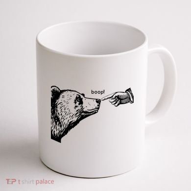 Boop Bear Coffee Mug back
