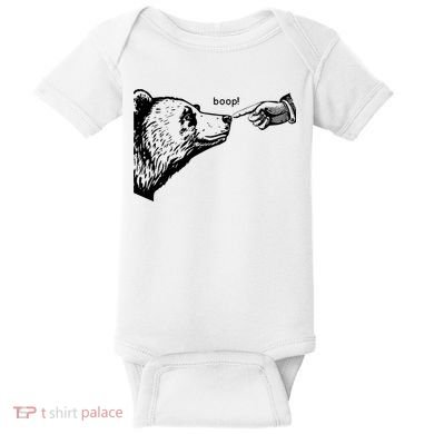 Boop Bear Baby Bodysuit