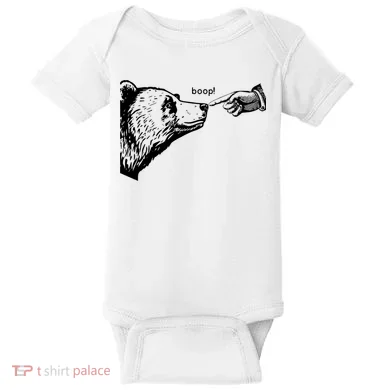Boop Bear Baby Bodysuit
