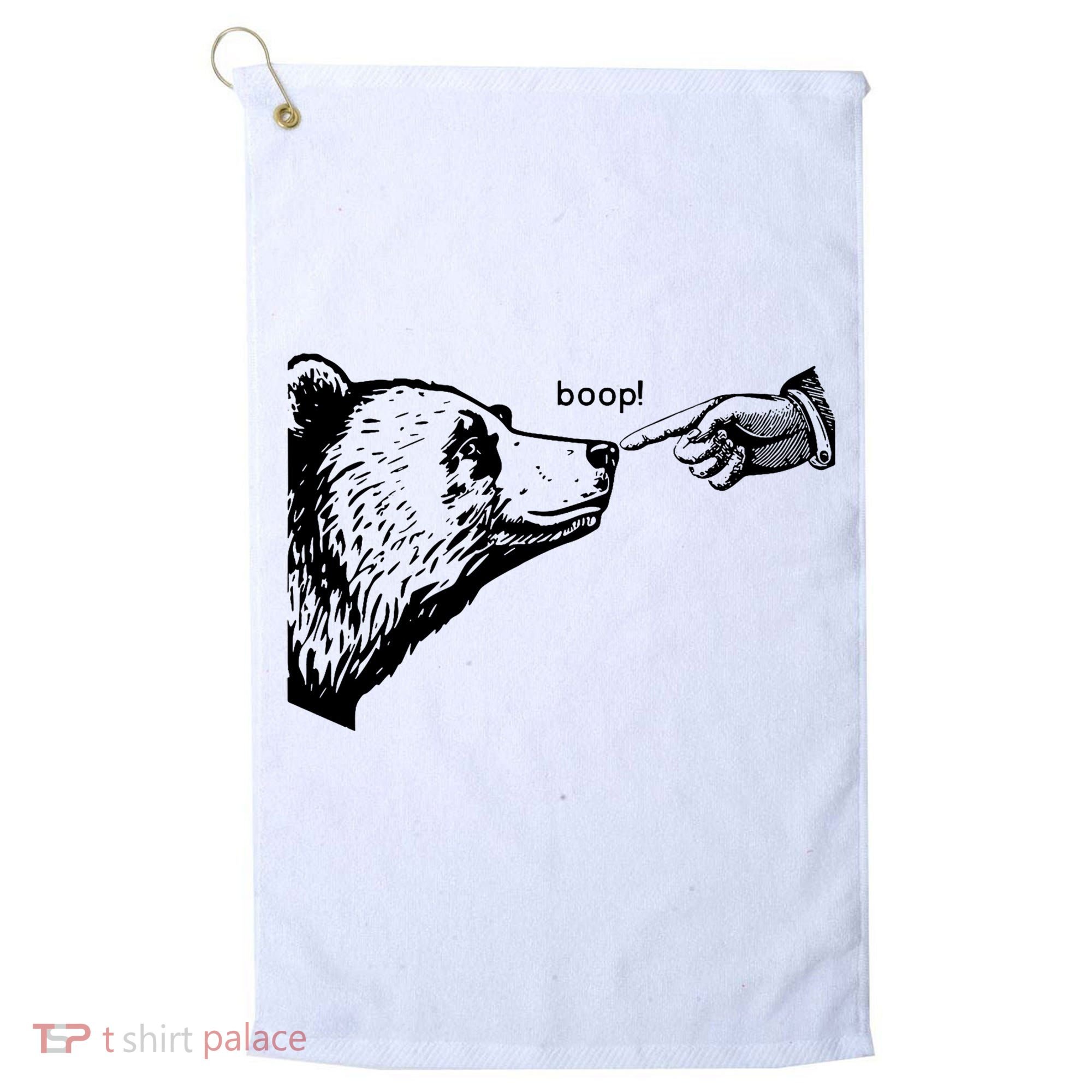 Boop Bear Golf Towel