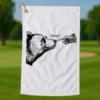 Boop Bear Golf Towel thumb 1