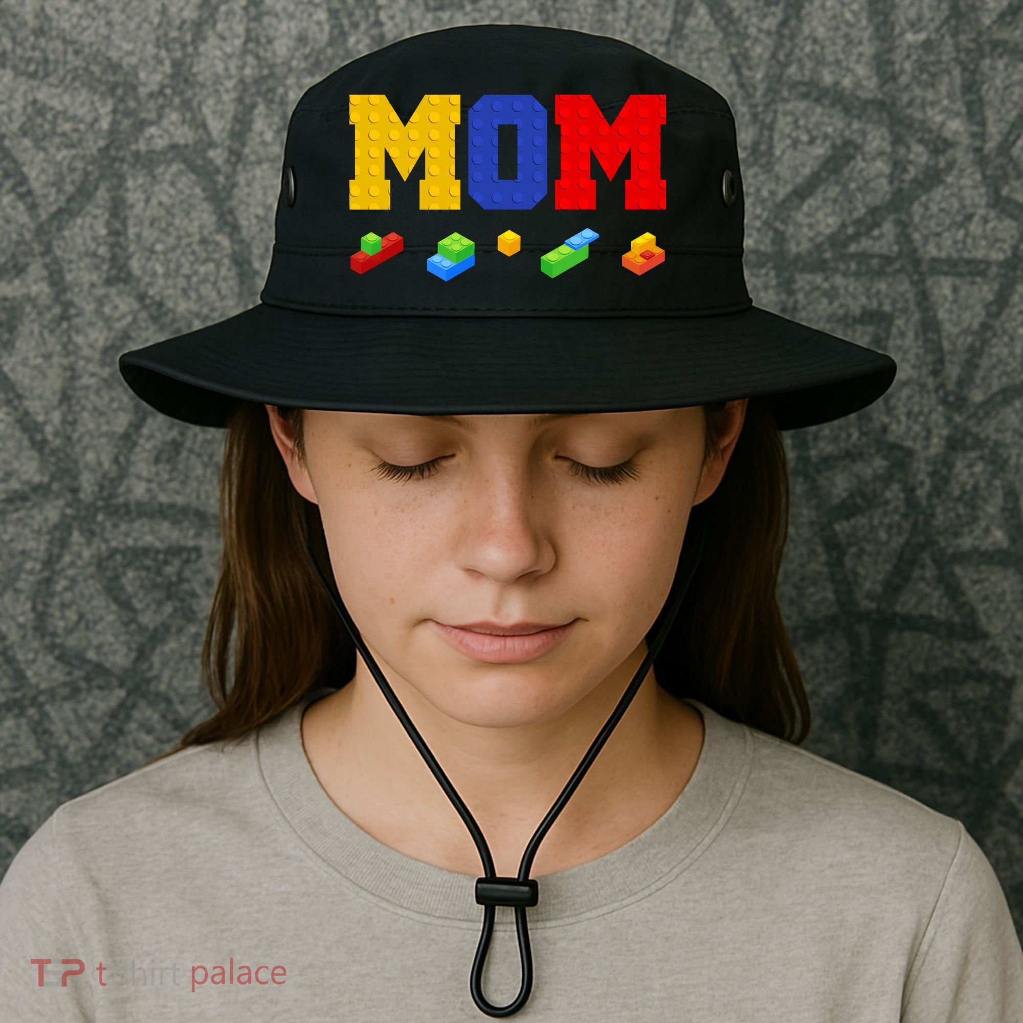 Builder Building Blocks Mom Bucket Hat