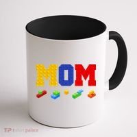 Builder Building Blocks Mom Coffee Mug thumb 1