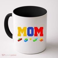 Builder Building Blocks Mom Coffee Mug thumb 0