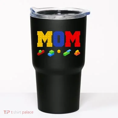 Builder Building Blocks Mom Tumbler