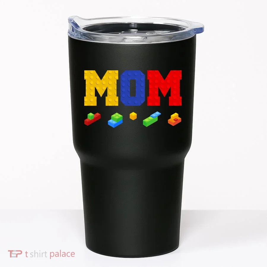 Builder Building Blocks Mom Tumbler