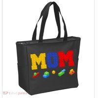 Builder Building Blocks Mom Tote Bag thumb 2