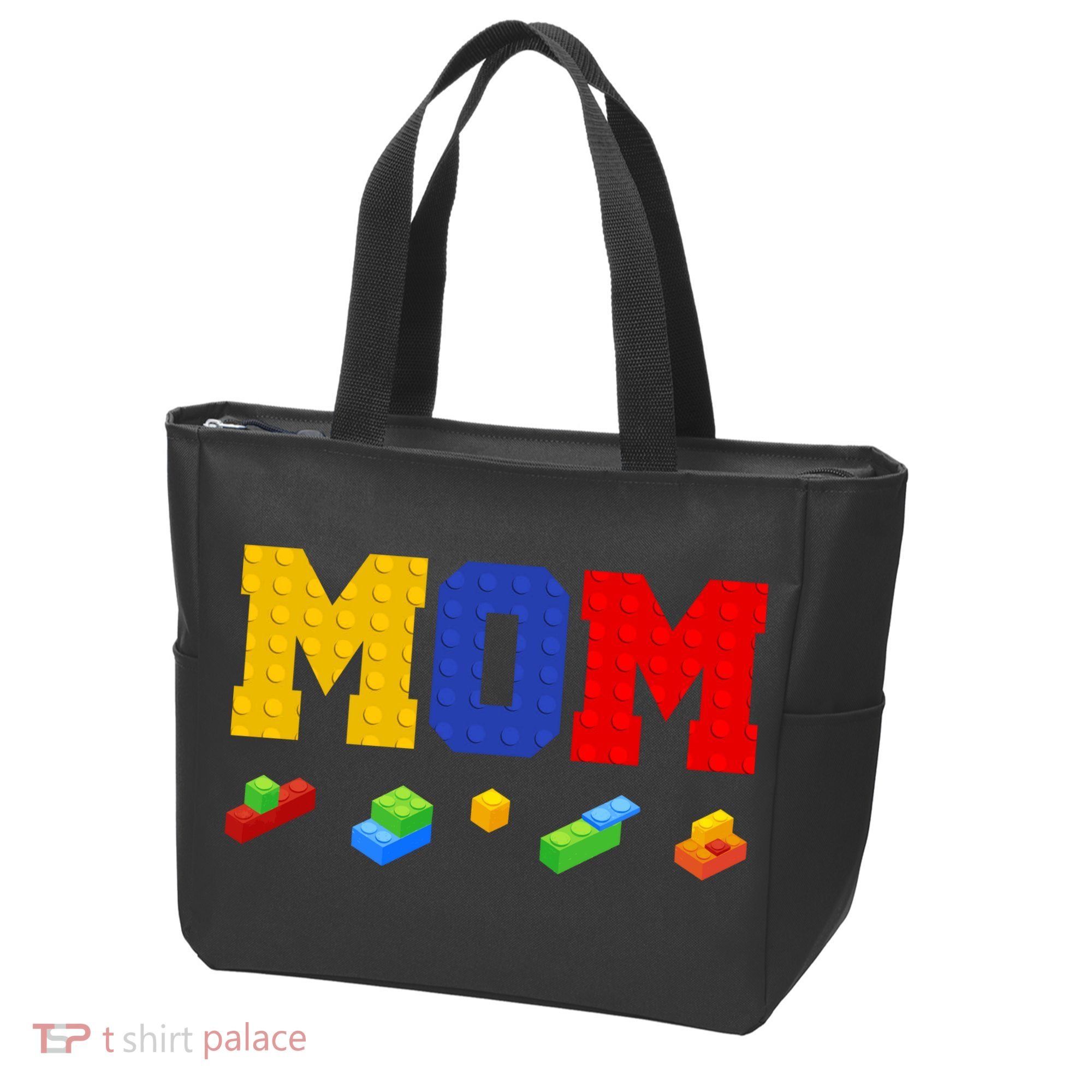 Builder Building Blocks Mom Tote Bag