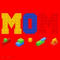 Builder Building Blocks Mom Santa Hat thumb 1