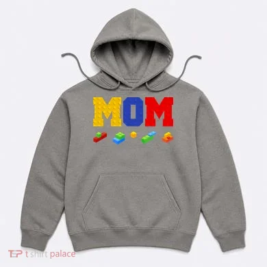 Builder Building Blocks Mom Hoodie