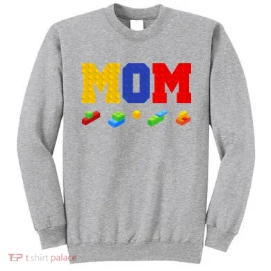 Builder Building Blocks Mom Sweatshirt