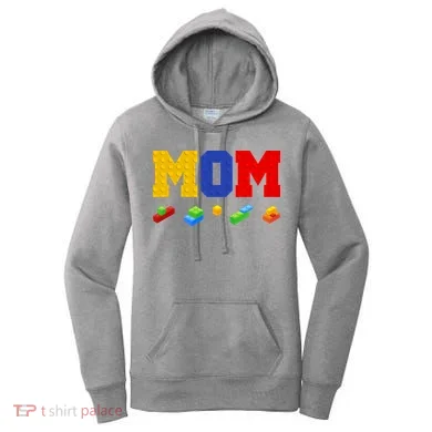 Builder Building Blocks Mom Women's Hoodie
