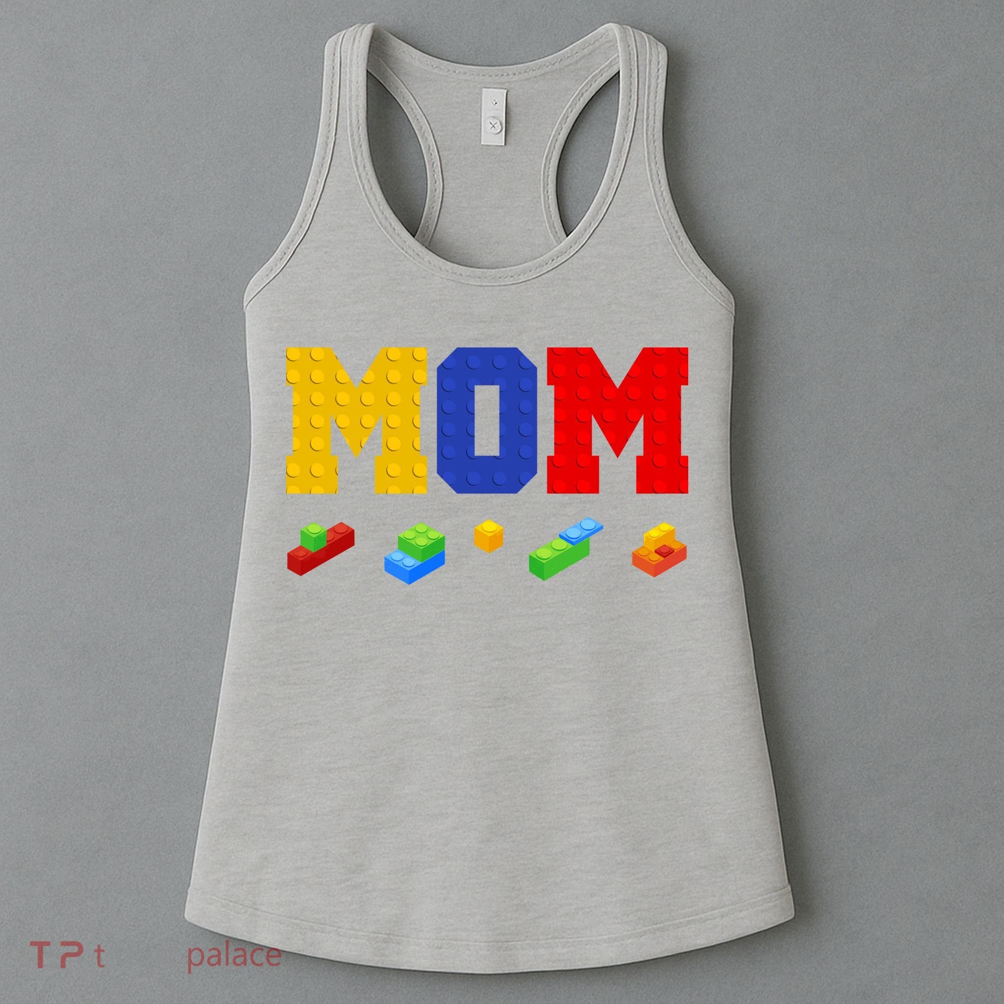 Builder Building Blocks Mom Women's Tank Top
