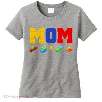 Builder Building Blocks Mom Women's T-Shirt