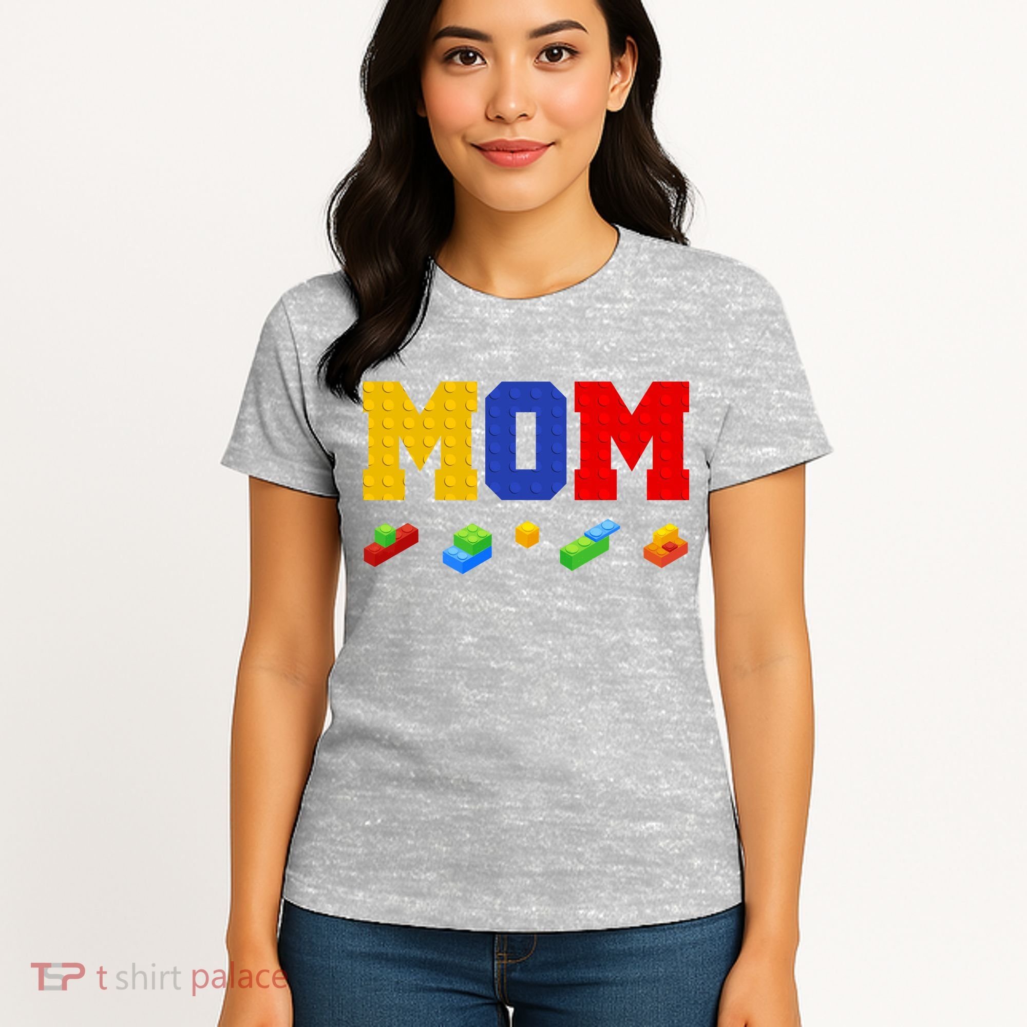 Builder Building Blocks Mom Women's T-Shirt