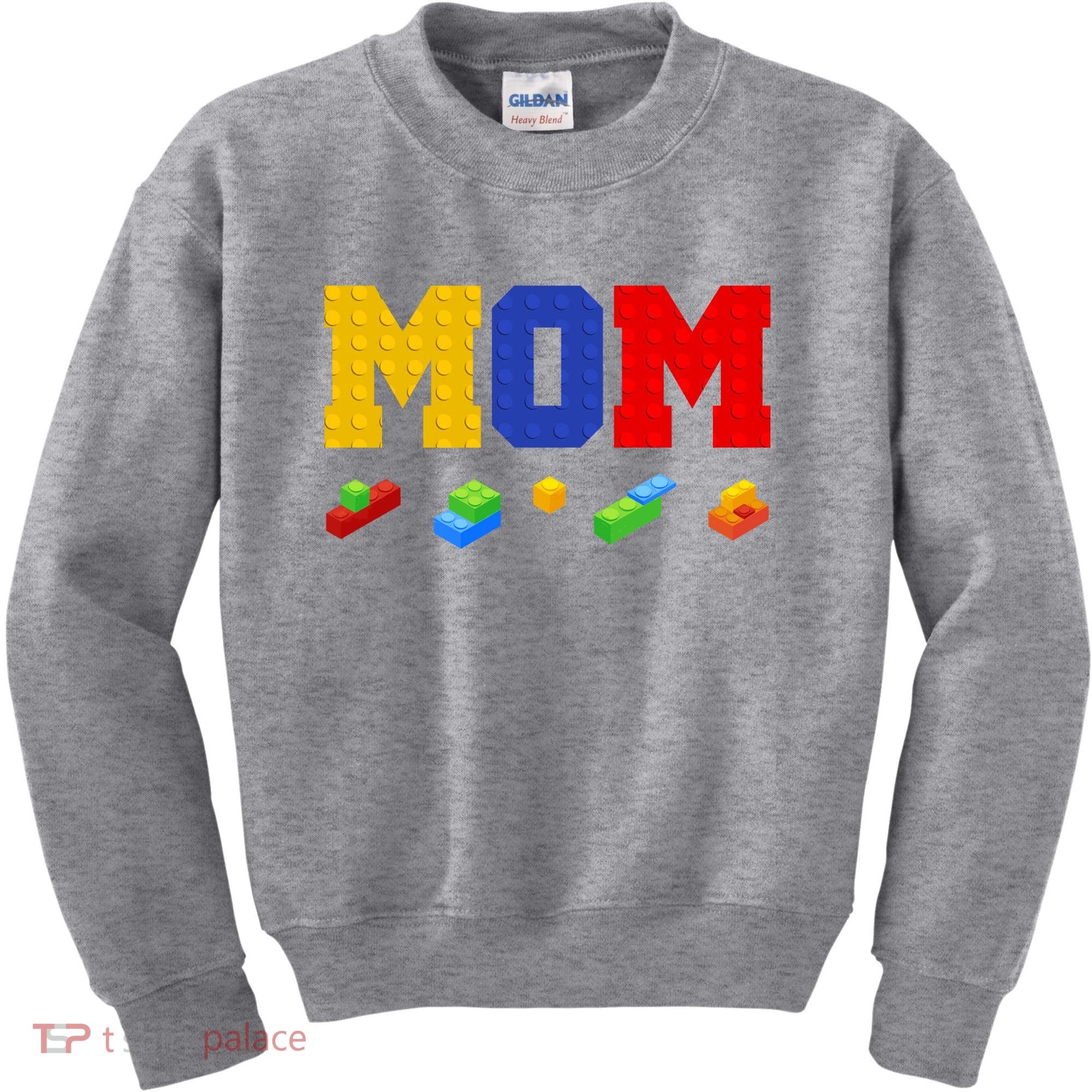 Builder Building Blocks Mom Kids Sweatshirt