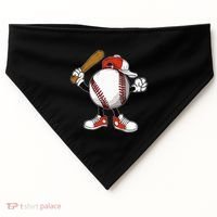 Baseball Boy USA-Made Doggie Bandana thumb 0