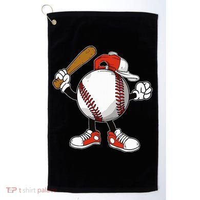 Baseball Boy Golf Towel