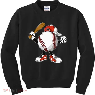 Baseball Boy Kids Sweatshirt