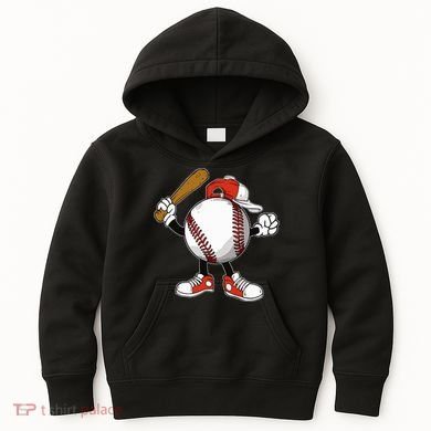Baseball Boy Kids Hoodie