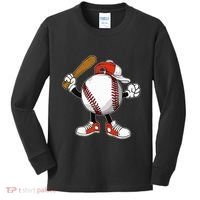 Baseball Boy Kids Long Sleeve Shirt thumb 0