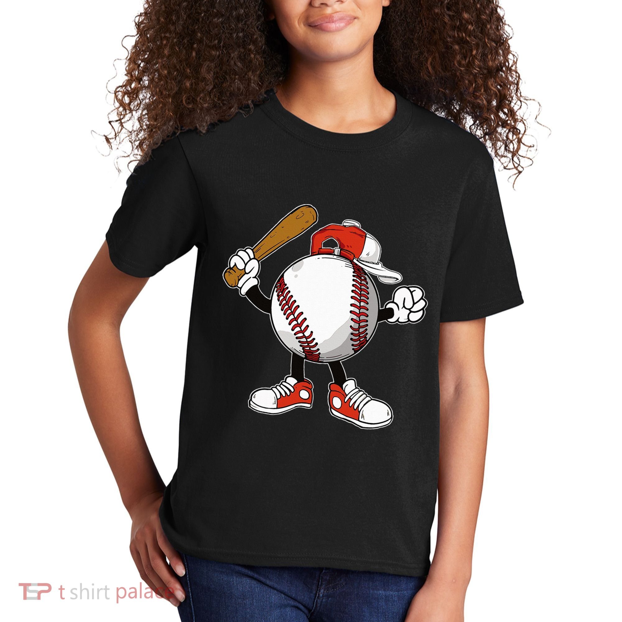 Baseball Boy Kids T-Shirt