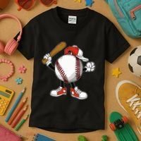 Baseball Boy Kids T-Shirt thumb 3